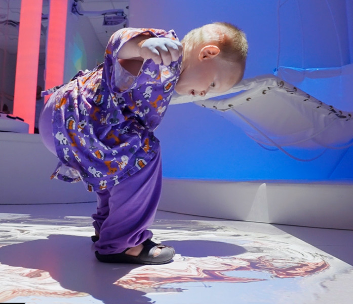 A child playing
